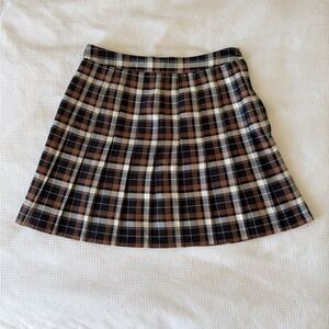 Urban Outfitters Multicolor Plaid A-Line Skirt